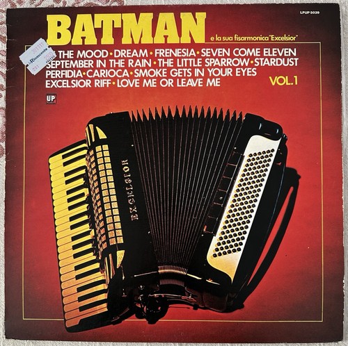 Vintage vinyl batman e - 33,