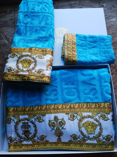 Set asciugamani casa versace - set,