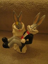 VINTAGE WB LOONEY TUNES BUGS BUNNY WEDDING CAKE TOPPER