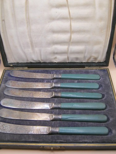 Antique bakelite cutlery - antique,