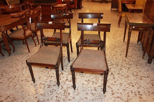 Gruppo sedie stile - 4,