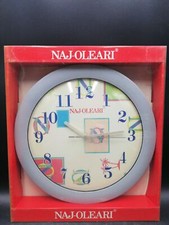 Orologio Parete Bianco Silver