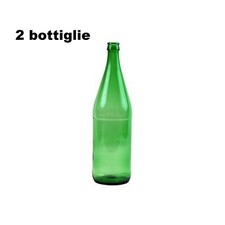 2 Bottiglie Minerale in vetro