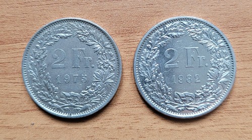 Franchi svizzeri monete - franchi, 2