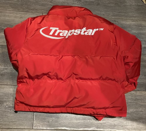 Giacca trapstar rossa cropped - trapstar,