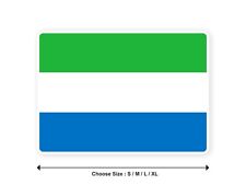 Adesivo bandiera SIERRA LEONE