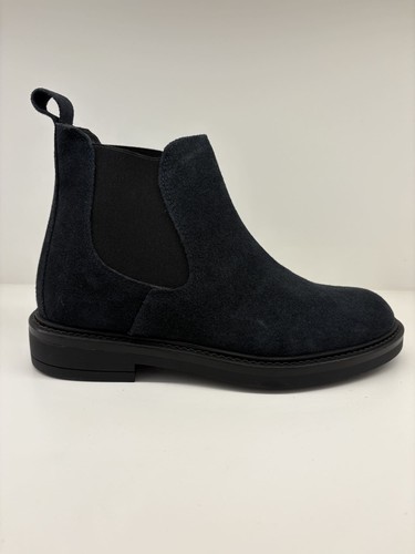 Stivaletto camoscio blu - stivaletto, in