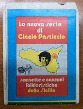 Ciccio Pasticcio – Sicilian Comedy & Folk Scenes  Stereo 8 Track  Tested Working