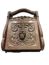 Grande antica navetta carbone