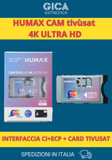 HUMAX CAM tivùsat 4K ULTRA HD