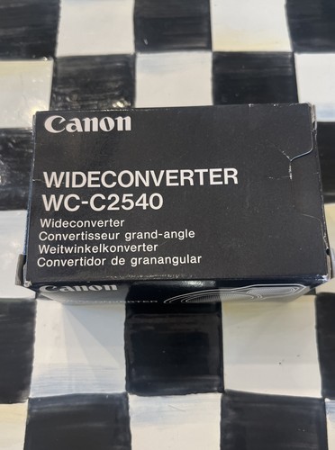 Canon obiettivo convertitore