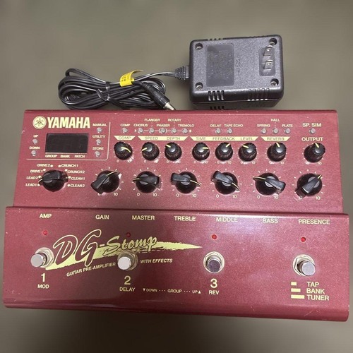 Yamaha stomp guitar preamp - dg,