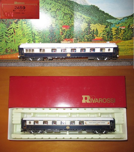 Rivarossi 242 carrozza ciwl - rivarossi,