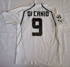 MAGLIA CALCIO VINTAGE SS LAZIO 2004/05 #9 DI CANIO MATCH WORN PUMA AWAY 