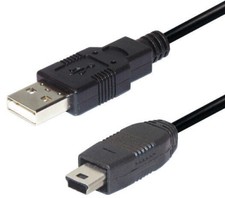 Cavo dati USB per Canon Ixus 30 50 55 60 65 70 95 100 115 120 125 150 200 