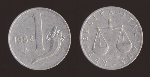 Lira 1954 cornucopia e - lira,