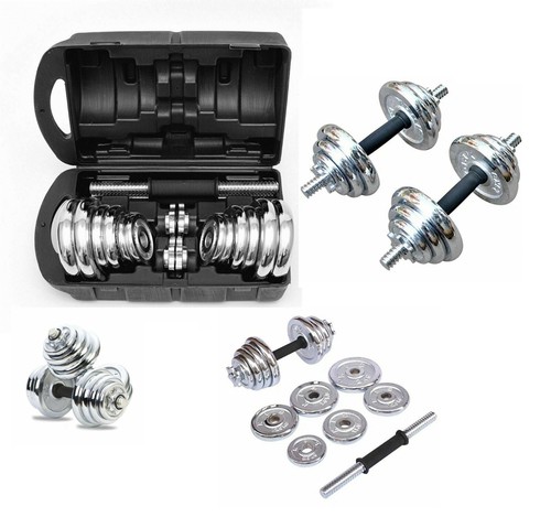 Set manubri cromati regolabili - manubri,