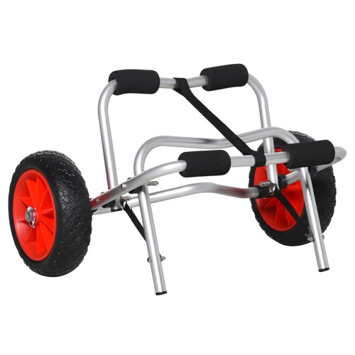 Carrello canoa alluminio kayak