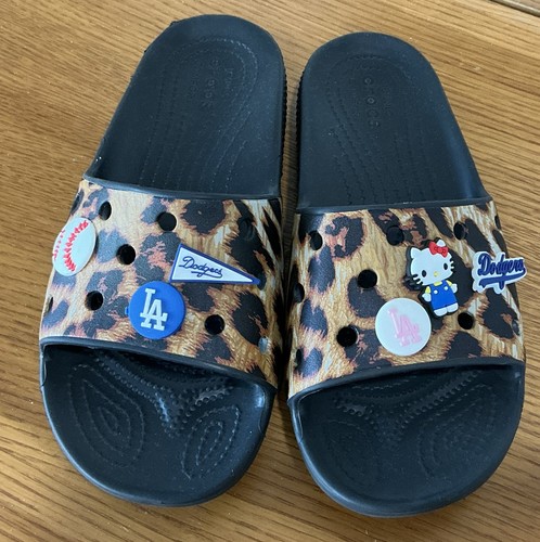 Sandali crocs leopard comfort - sandali,