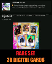 ⭐SET RARO TOPPS MOTIF 25