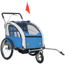 HOMCOM Rimorchio per Bici 2