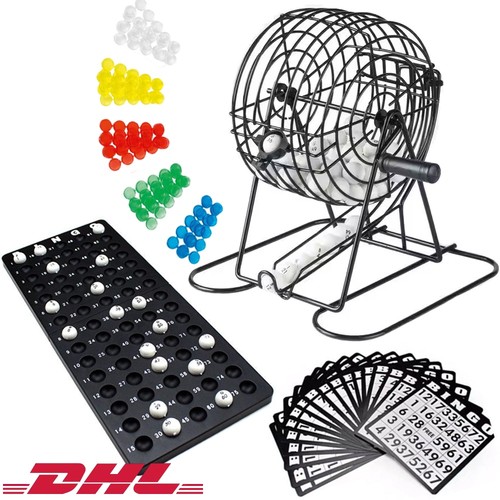 Gioco bingo tamburo - in, metallo