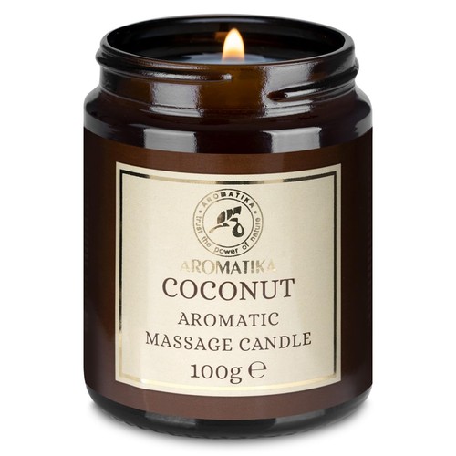 Candela massaggio coco 100g - candela,
