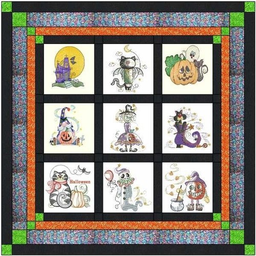 Kit trapunta country halloween - kit,