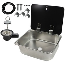 Acciaio Inox Anteriore Lavabo