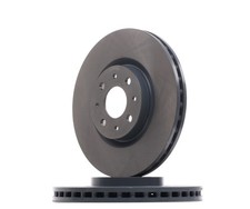 COPPIA DISCO FRENO ANTERIORE 500X JEEP RENEGADE GIULIETTA TURBO DIESEL ORIGINAL