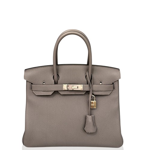 Hermes birkin etain togo - birkin, 8f