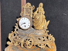 Orologio francese in antimonio