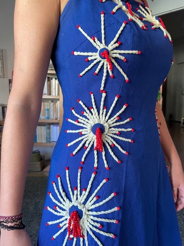 Vestito vintage anni 50 - vestito,