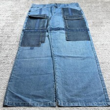 Jeans denim cargo nuovi senza