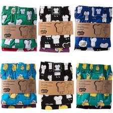 BOXER LOUSY LIVIN Cleptomanicx confezione da 2 toast fantasia limone biancheria intima 2 pezzi
