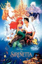 Manifesto Locandina Cinema Film Walt Disney La Sirenetta Stampa Formato 32x47 Cm