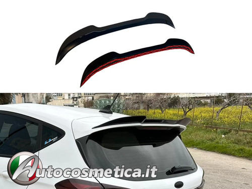 Spoiler nero lucido tetto - spoiler,