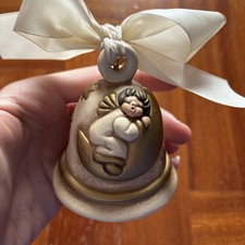 THUN Campanella 2005 Angelo Putto Amorino Su Luna Altezza 7 cm RARO