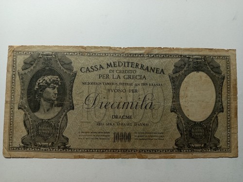000 dracme lire - 10,