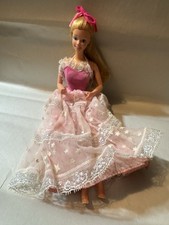 Barbie Dream Glow Mattel 1985 #2248 - Abito rosa originale - sovrapposizione stella