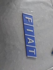 Scritta Targhetta Griglia Fiat