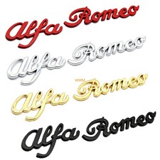 Per Alfa Romeo Auto Scritta