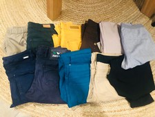 11 Pantaloni-S/36/XS/38-subdued/jeans west/oysho/stradivarius/bershka/mango/..