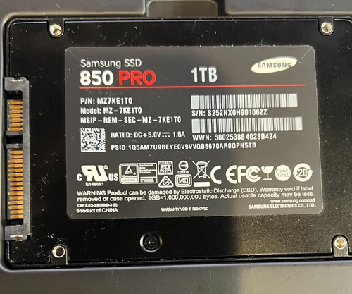 Samsung 1tb 850 - 1tb, pro