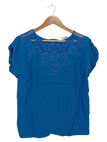 Zara damen bluse blau - zara,
