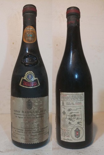 Vino barbaresco 1966 - vino, riserva