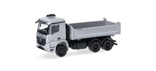 Herpa 958905 - 1:87 MB Arocs M Camion Ribaltabile A Tre Assi "Daimler Trucks"