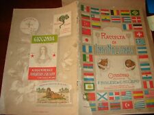 K042-RACCOLTA DI INNI NAZIONALI OMAGGIO DELLA DITTA F.BISILIERI & C-MILANO 