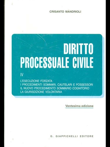 Diritto processuale civile - diritto,
