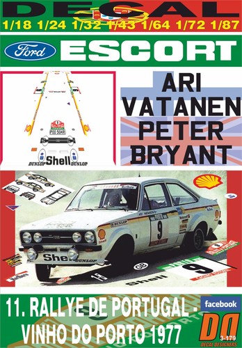 Decal ford escort - decal, mkii